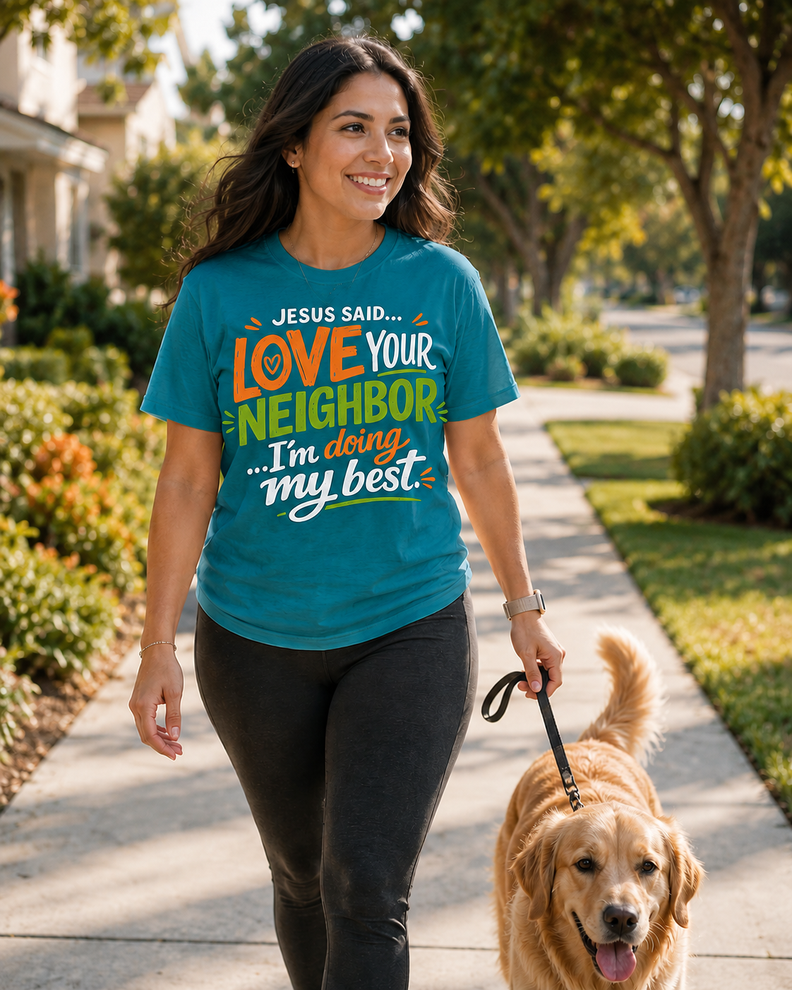 Love Your Neighbor | Christian Graphic Tee