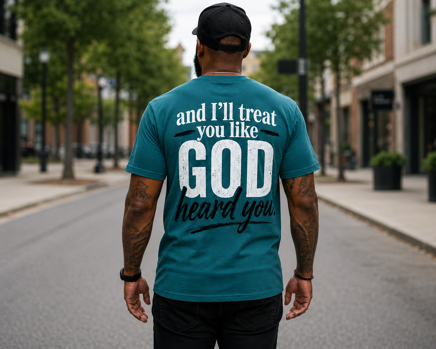 Treat Me Like Something You Prayed For | Christian Graphic Tee | VII Sparrows
