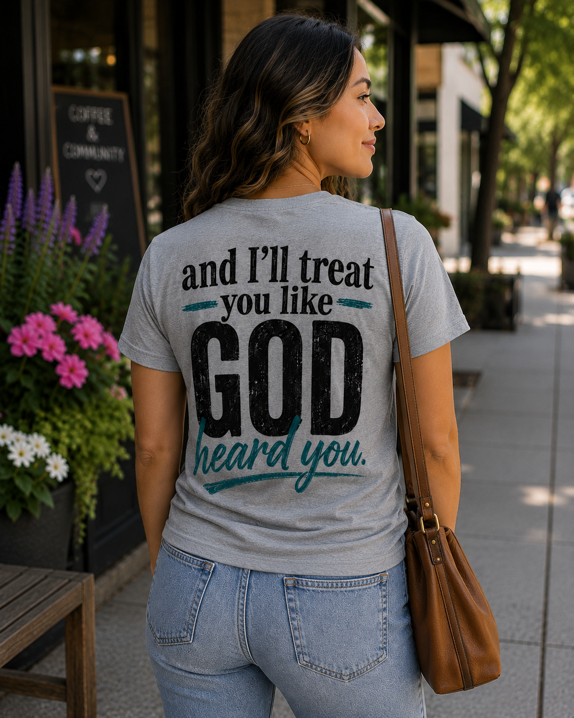 Treat Me Like Something You Prayed For | Christian Graphic Tee | VII Sparrows