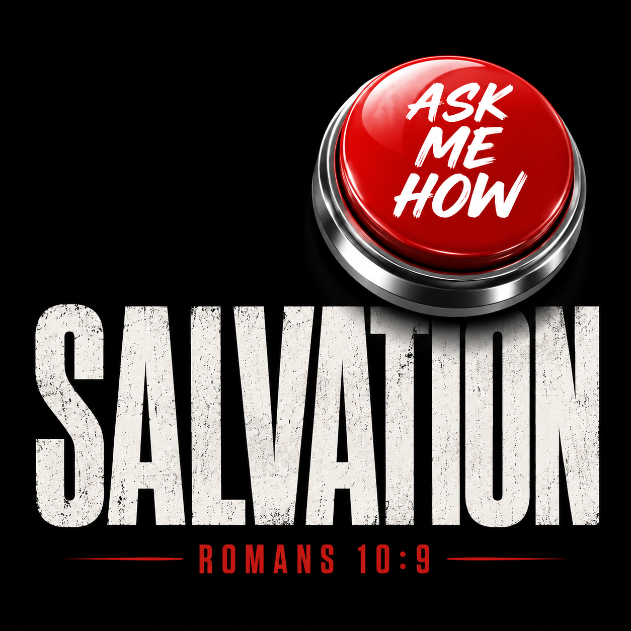 Salvation: Ask Me How | Christian Graphic Tee | VII Sparrows