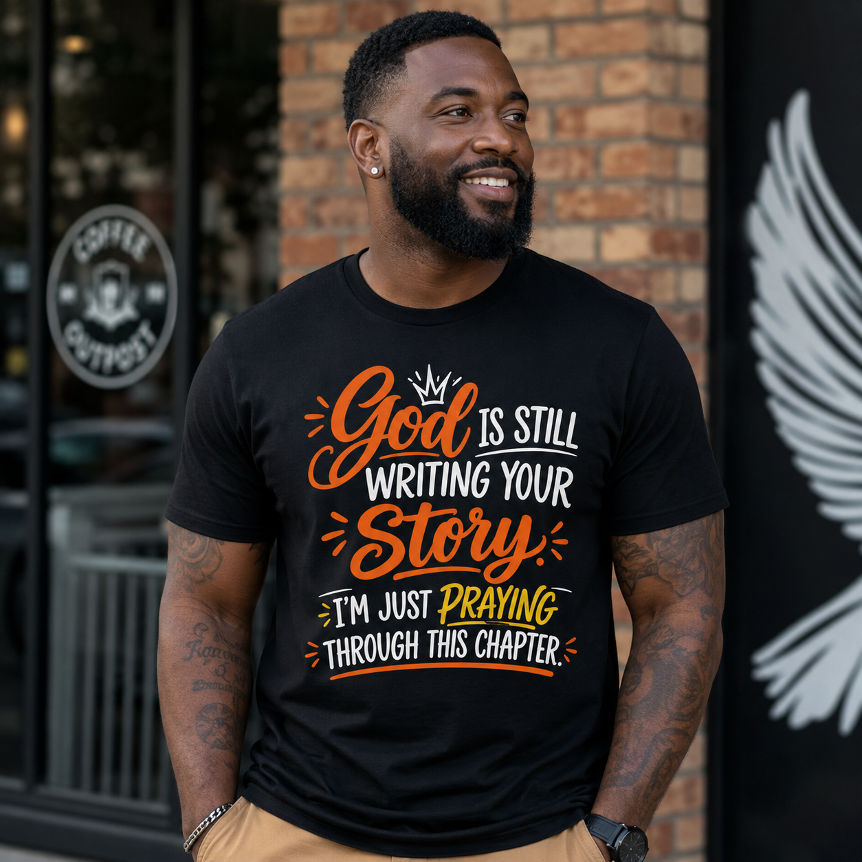 God Is Still Writing Your Story | Christian Graphic Tee