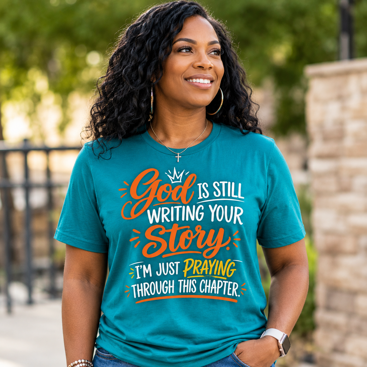 God Is Still Writing Your Story | Christian Graphic Tee