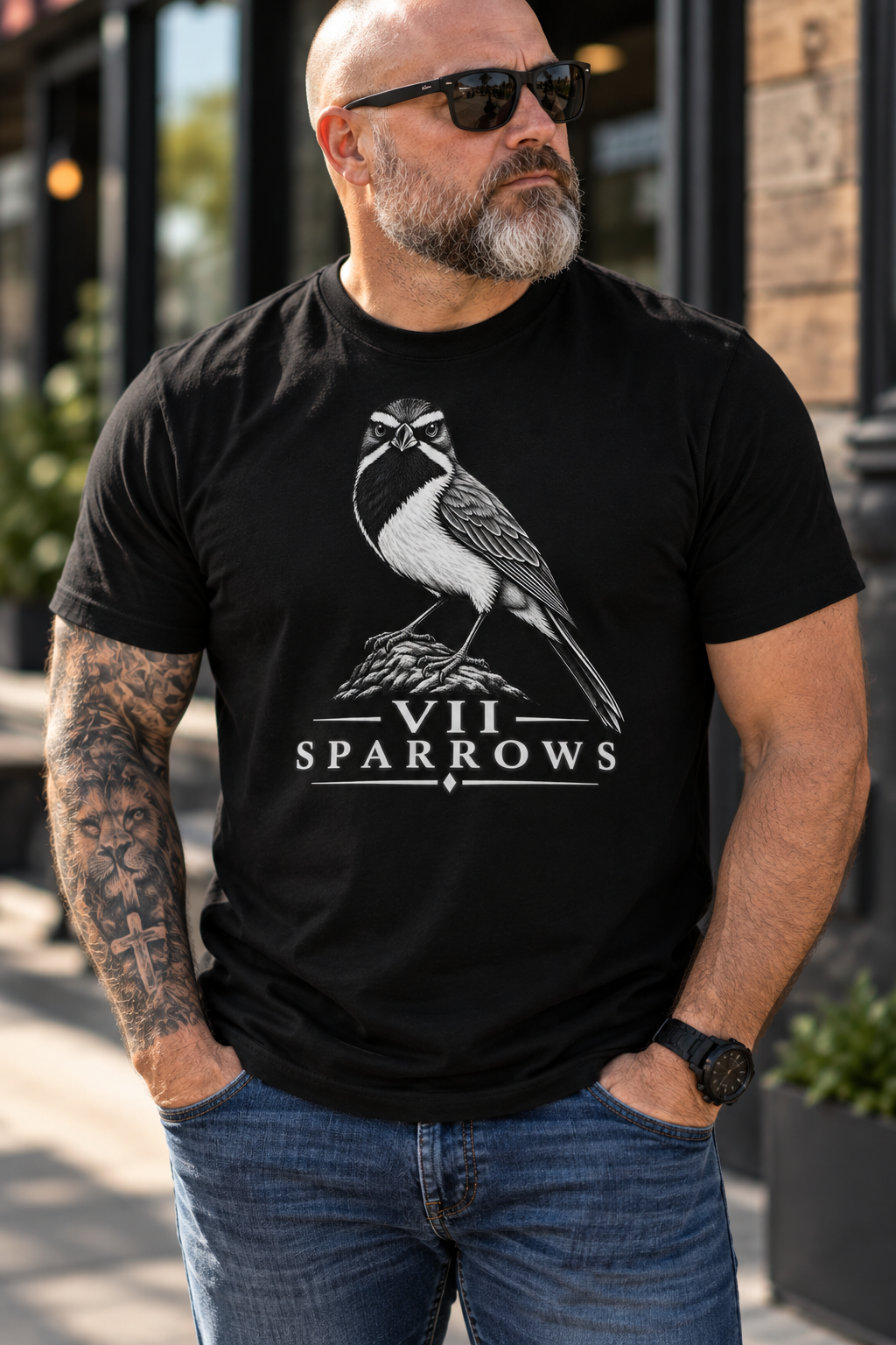VII Sparrows Signature Tee