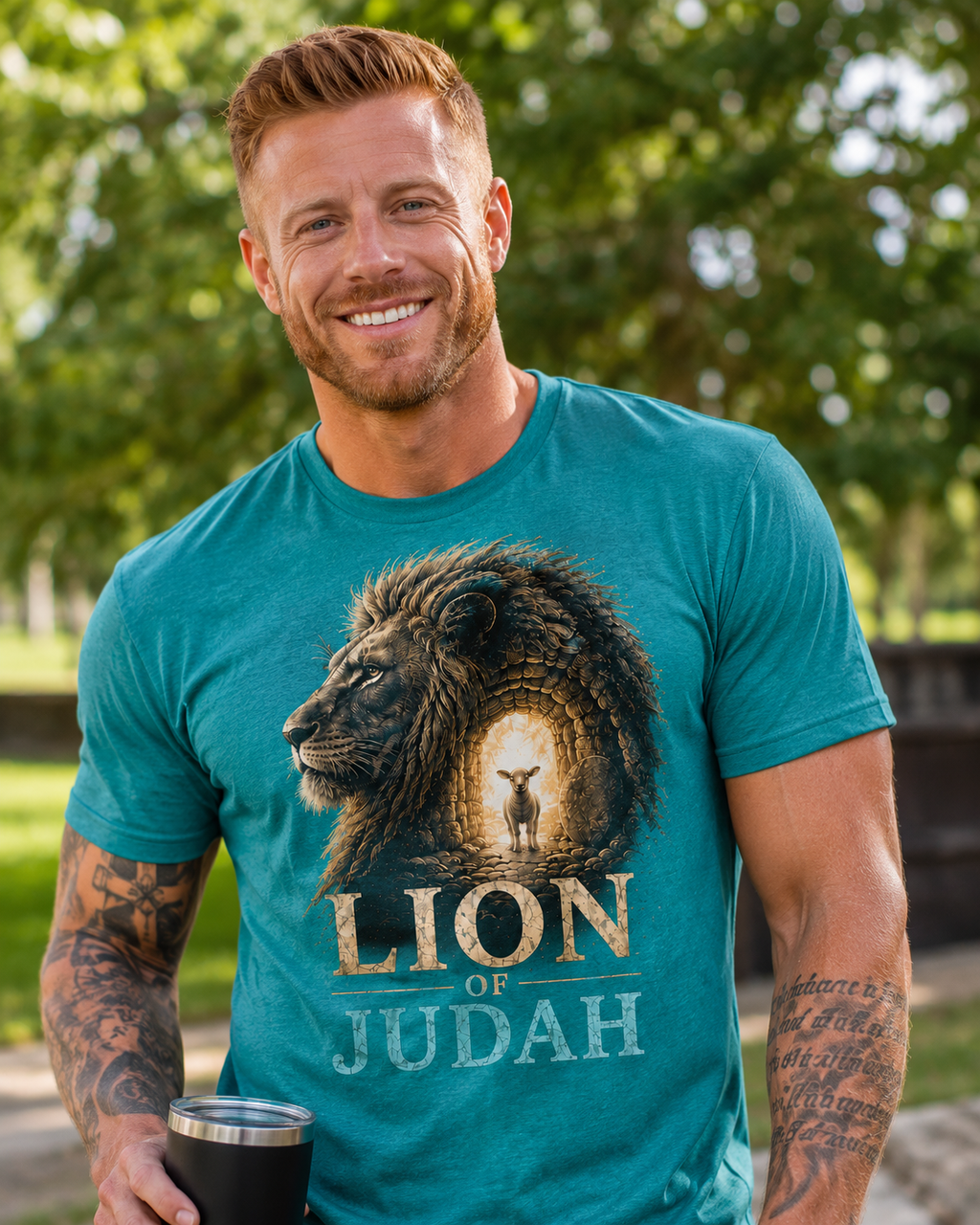 Lion of Judah | Christian Graphic Tee | VII Sparrows