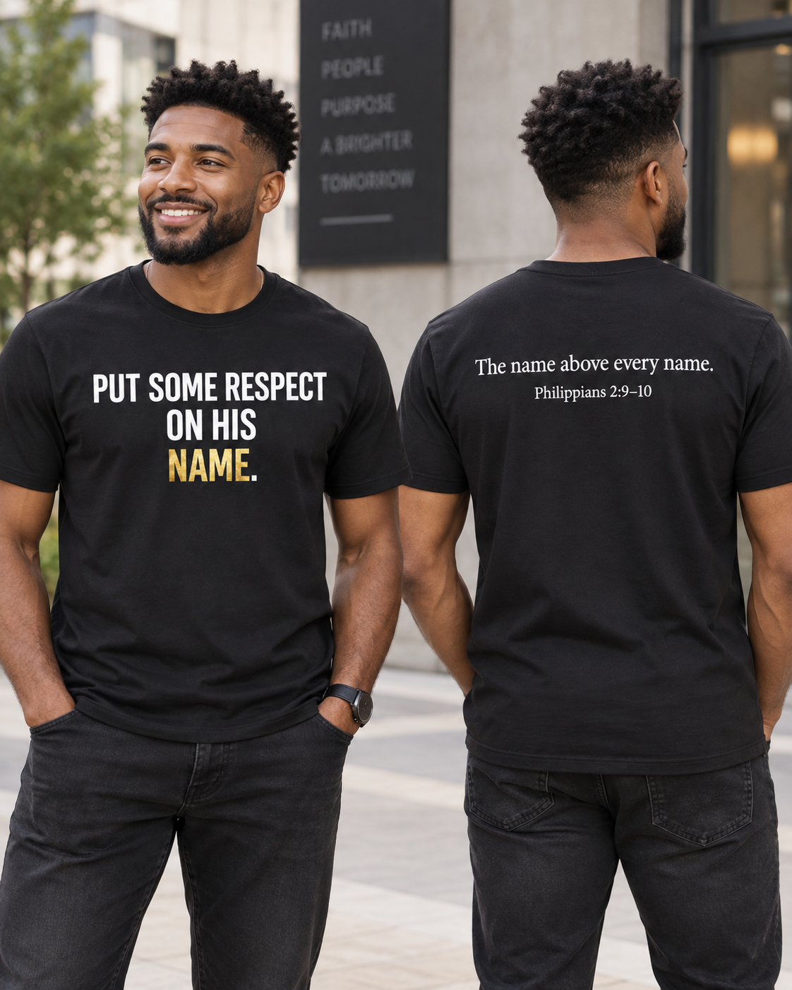 Put Some Respect on His Name|Graphic Tee
